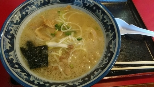 「鶏白湯ラーメン」@紺のれん 鴻巣店の写真