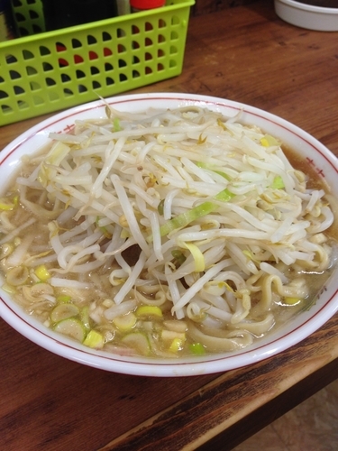 「小ラーメン  ネギ」@ラーメン二郎 品川店の写真