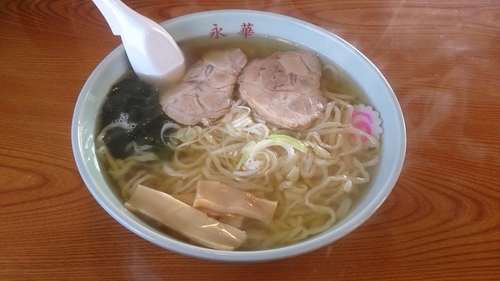 「ラーメン(大) 650円」@佐野手打らーめん 永華の写真