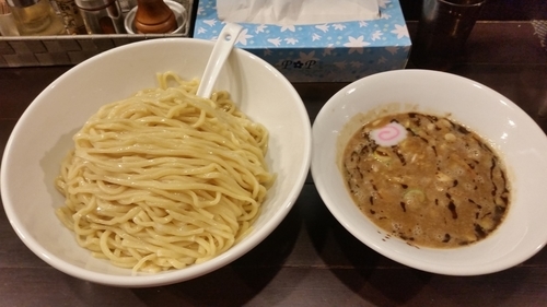 「濃厚つけ麺 大盛  麺増し」@銀座 朧月 目黒処の写真