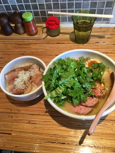 「特製鳥そば」@NOODLE STOCK 鶴おかの写真