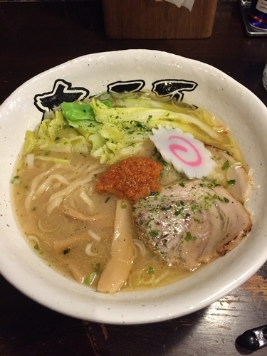 「みそらーめん  750円」@有頂天 EVOLUTIONの写真