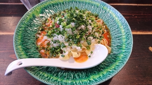 「汁なし担々麺」@徳川町 如水 本店の写真