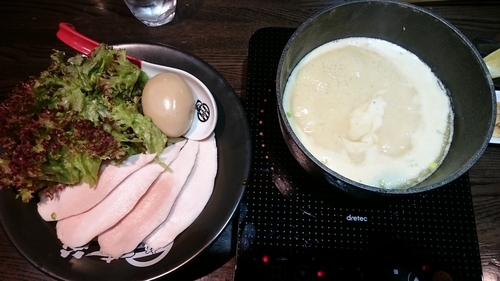 「鶏白湯つけめん(塩)」@麺屋 時茂 西川口店の写真