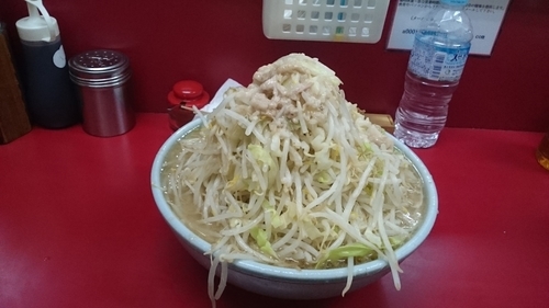 「男盛・大(アブラ)￥８３０」@ラーメン二郎 京急川崎店の写真