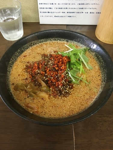 「辛口担々麺」@麺処 ごまやの写真