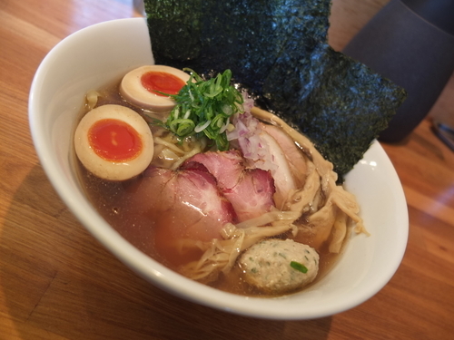 「特製煮干しそば」@麺処 いち林の写真