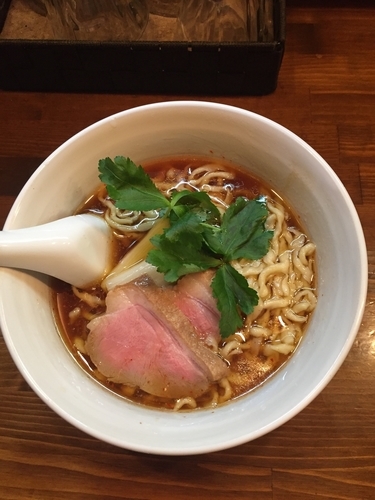 「鴨のら〜めん」@らーめん かねかつの写真