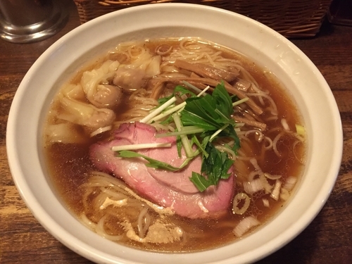 「ワンタンメン（大盛り）」@荏原町しなてつの写真