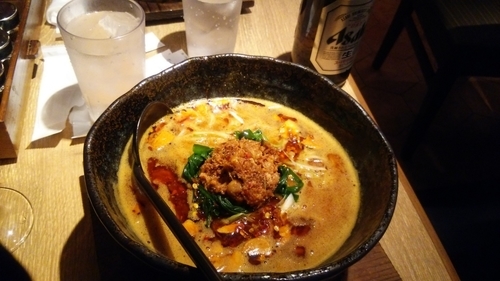 「どろどろ辛味噌麺」@味噌が一番 中野サンモール店の写真