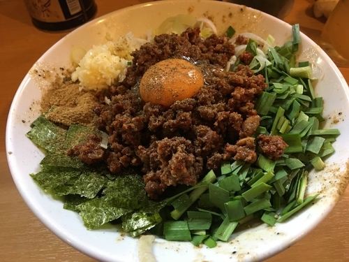 「限定　台湾まぜそば」@豚星。の写真