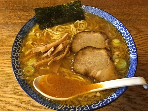 「【限定】激ビリ山椒マック酢ラーメン（大盛）」@のんべえ食堂 天火の写真