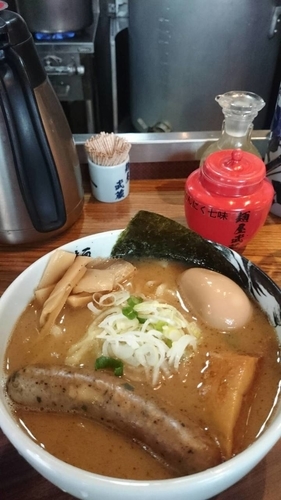 「虎洞ら～麺＋味玉＋メンマ」@麺屋武蔵 虎洞の写真