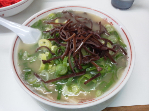 「ラーメン 650円」@ラーメン住吉亭の写真