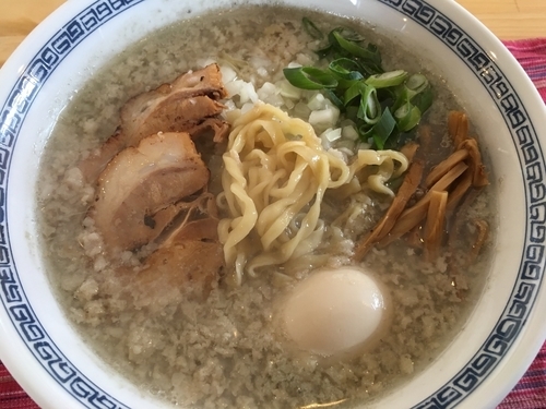 「【限定】  背脂煮干しそば  大羽version」@中華蕎麦 一無庵の写真