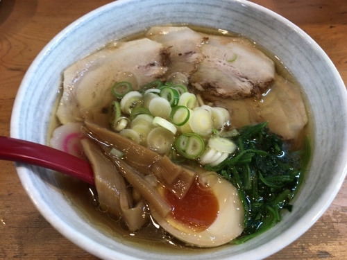 「ラーメン（小）600円+チャーシュー200円」@大正麺業の写真