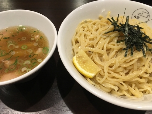 「白だしつけそば特盛&味玉と切り落としチャーシュー」@八雲の写真