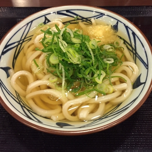 「かけ（並）（￥290）」@丸亀製麺 渋谷メトロプラザ店の写真