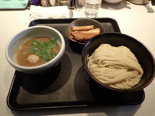 「あっさり淡麗煮干しつけ麺(裏メニュー)」@煮干し中華そば 一燈の写真