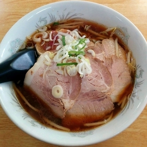 「醤油チャーシュー麺」@真龍の写真