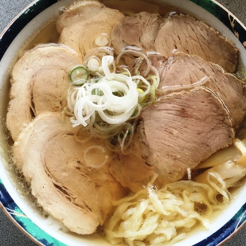 「ハーフ＆ハーフ」@佐野らーめん 麺龍の写真