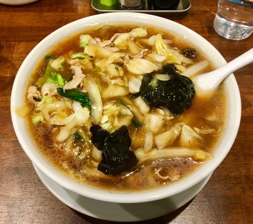 「肉ソバ 800円」@中華 のんちの写真