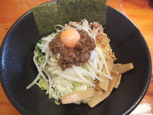 「みやまぜそば790円(柏ランパス6で540円)」@中華蕎麦 みやまの写真