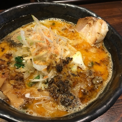 「海老香味ラーメン900円」@麺や 蒼 AOIの写真