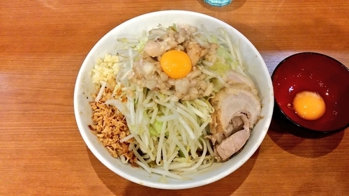 「小ラーメン 汁なし」@ラーメンBoo Boo太郎。の写真