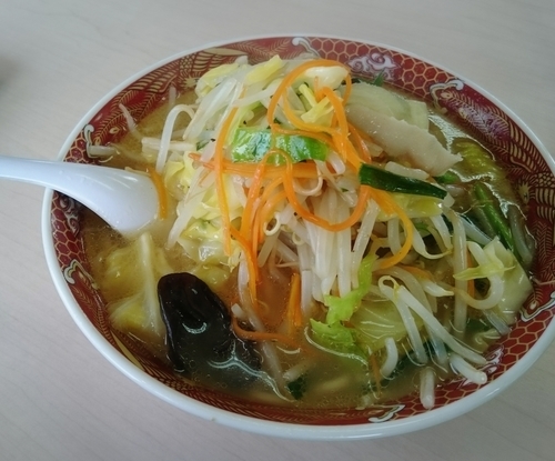 「タンメン 780円」@あぢとみ食堂の写真