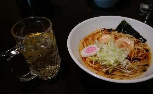 「芳醇 750円 ハイボール」@中華そば 輝羅の写真