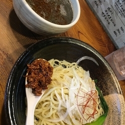 限定 黒胡麻担々つけ麺