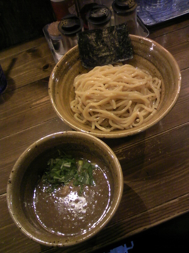 「ベジポタ煮干じめつけ麵８００円」@ベジポタつけ麺 えん寺の写真