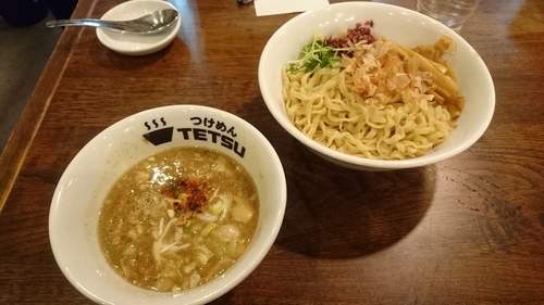 「【期間限定】梅つけめん」@つけめん TETSU 武蔵小杉店の写真