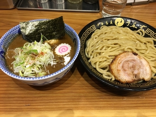 「つけ味玉（小）あつもり」@中華蕎麦うゑずの写真