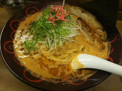 「海老味噌ラーメン　（大盛り）」@ラーメン ヌプチェの写真