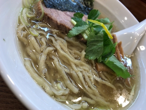 「塩らぁめん」@らぁめん山と樹の写真