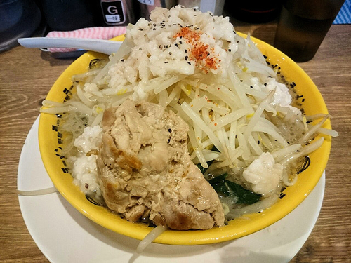 「鶏G郎（トリジーロウ）」@野郎ラーメン 秋葉原店の写真