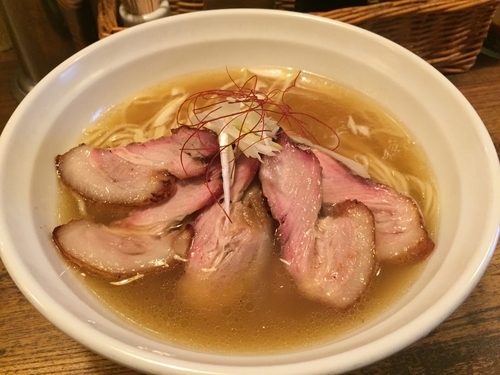 「塩チャーシューメン」@荏原町しなてつの写真