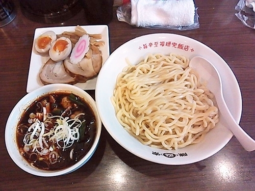 「黒麻油つけ麺・特製盛り」@陳麻家 東中野店の写真