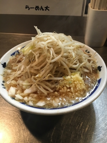 「ラーメン（脂少なめ）」@ラーメン大 堀切店の写真