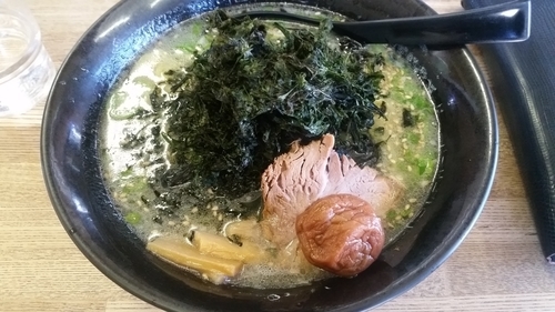 「のりしお梅」@らーめん家 きらくの写真