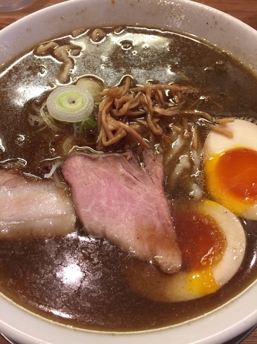 「味玉ラーメン（煮干）」@麺や 七彩 八丁堀店の写真