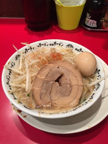 「野郎味玉ラーメン」@野郎ラーメン 海浜幕張店の写真