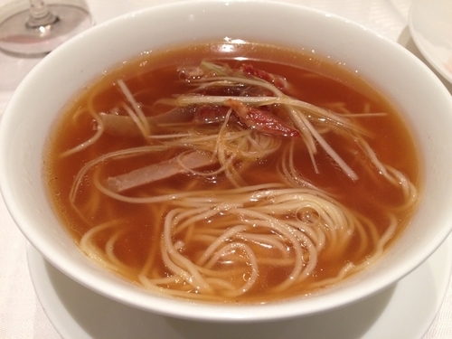 「葱と叉焼の汁そば」@中国料理 皇家龍鳳の写真