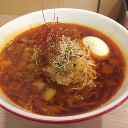 旨味辛味そば〜紅月