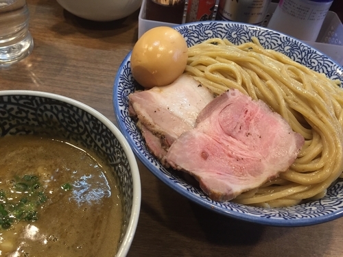 「味玉極濃煮干しつけ麺（特盛）」@煮干しつけ麺 宮元の写真