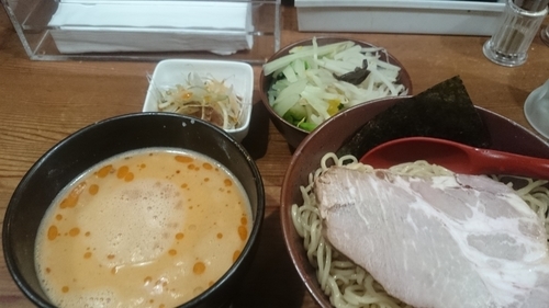 「担々つけ麺 冷 (850円)」@イツワ製麺所食堂 東神奈川店の写真