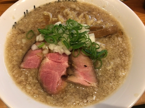 「限定C：背油煮干800円」@麺庵ちとせの写真