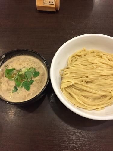 「白湯つけ麺  950円」@TSURUMEN 大阪城北詰店の写真